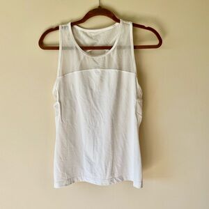 Lululemon Mesh Tank Top - Size‎ 8 - White